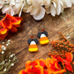 Classic Candy Corn Mouse Earrings