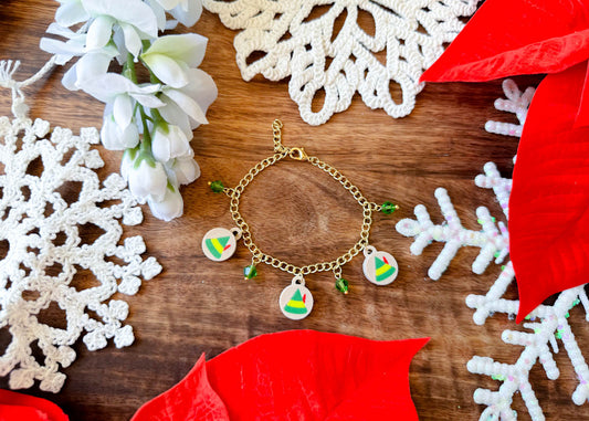 Elf Cookie Charm Bracelet