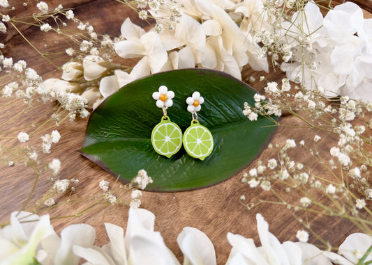 Lime Earrings