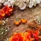 Fall Pumpkin Mouse MIX Earrings