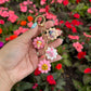 Hundred Acre Flower Dangle Bag Charm