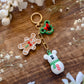 Christmas Mouse Dangle Bag Charm