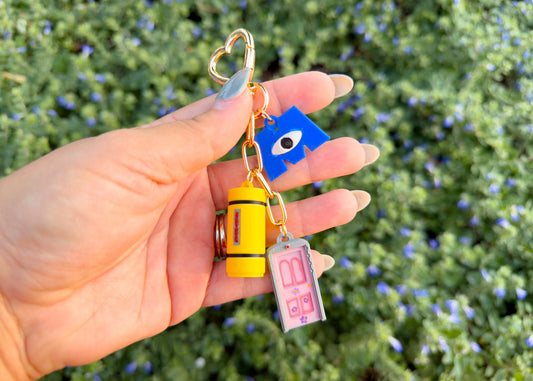 Monsters Dangle Bag Charm