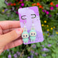 Light Green Labu Monster Earrings