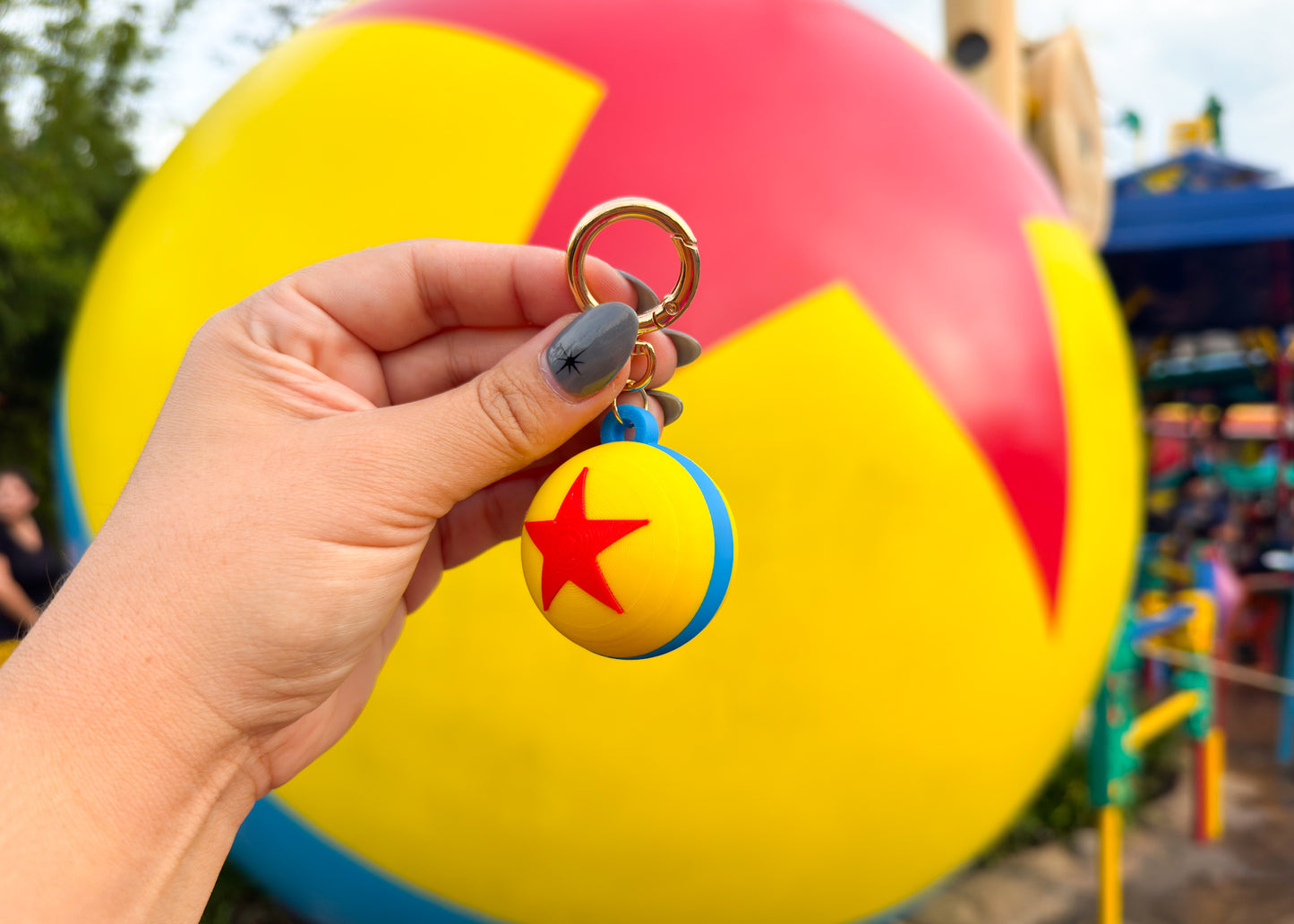 Toy Ball Dangle Bag Charm