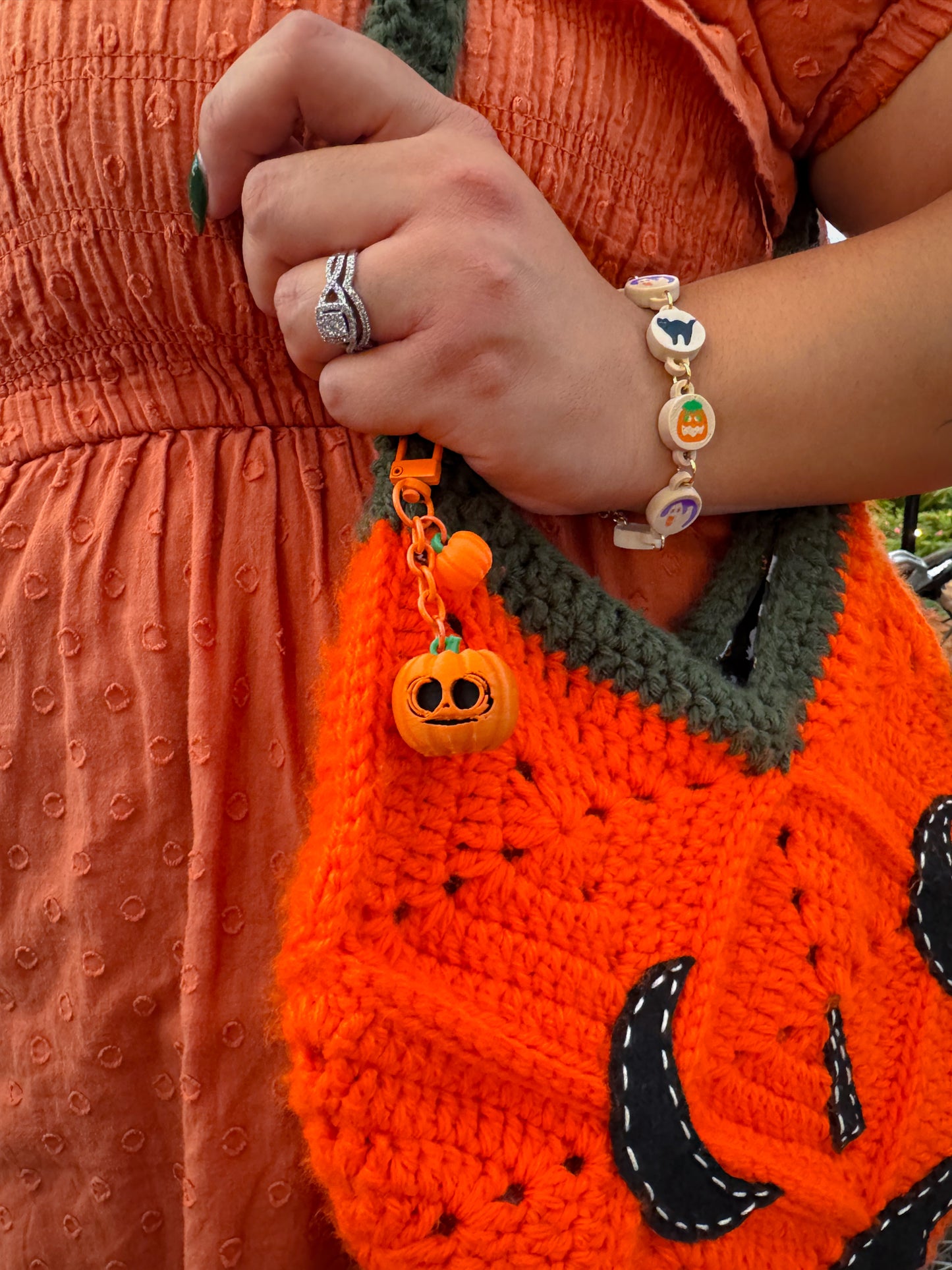 Big Boo Dangle Bag Charm
