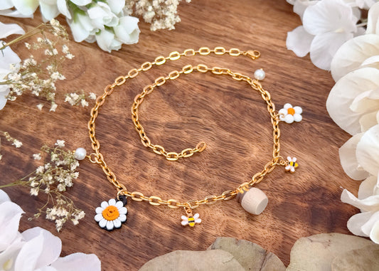 Pooh Bear Charm Necklace