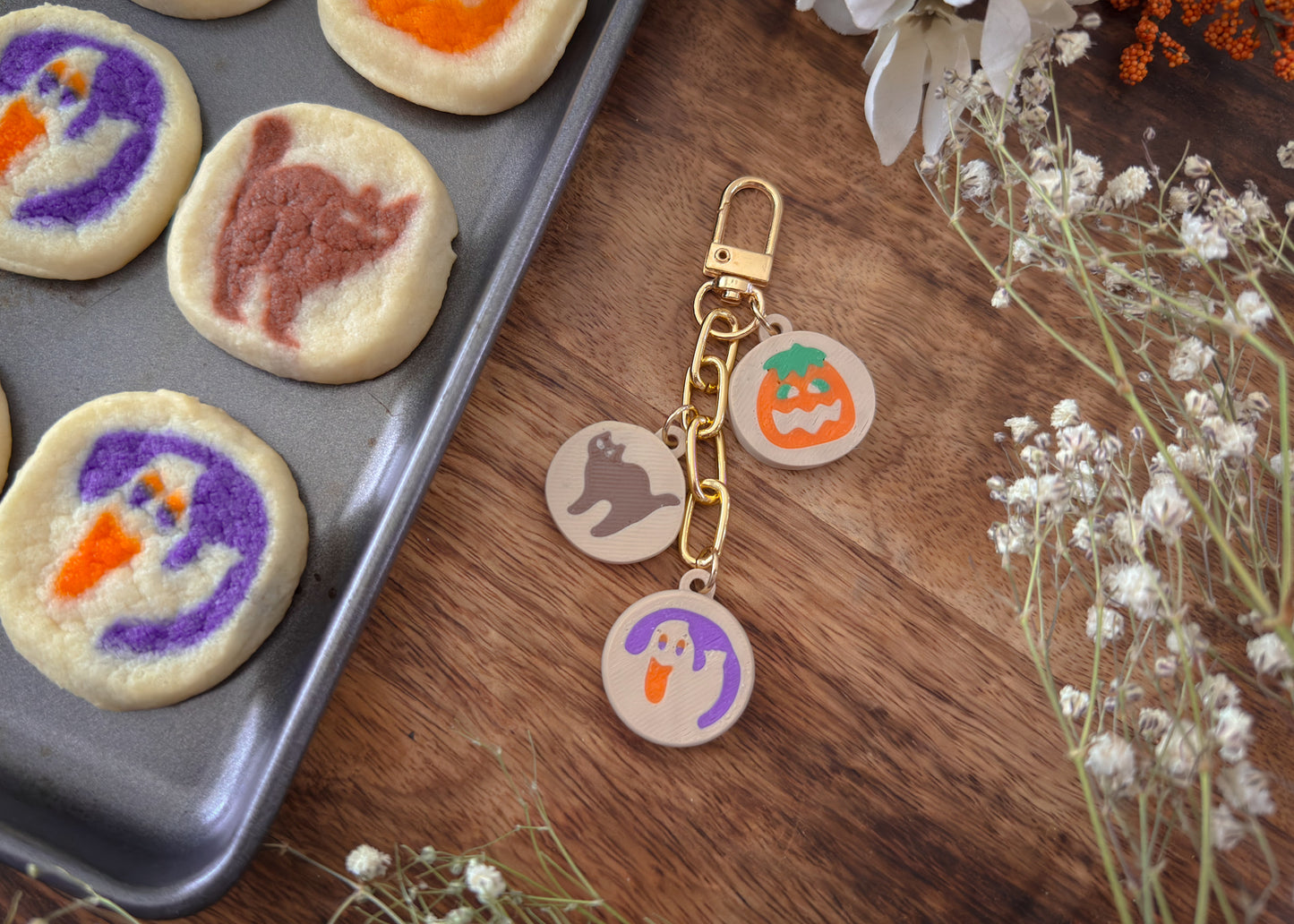 MINI Halloween Cookie Dangle Bag Charm (NEW VERSION)