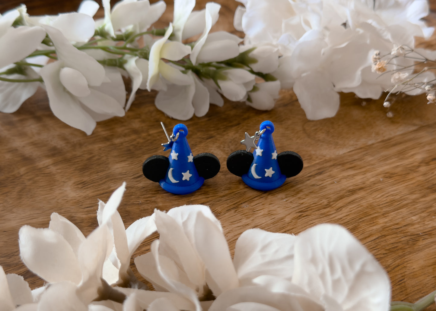 Sorcerer Mouse Hat Earrings