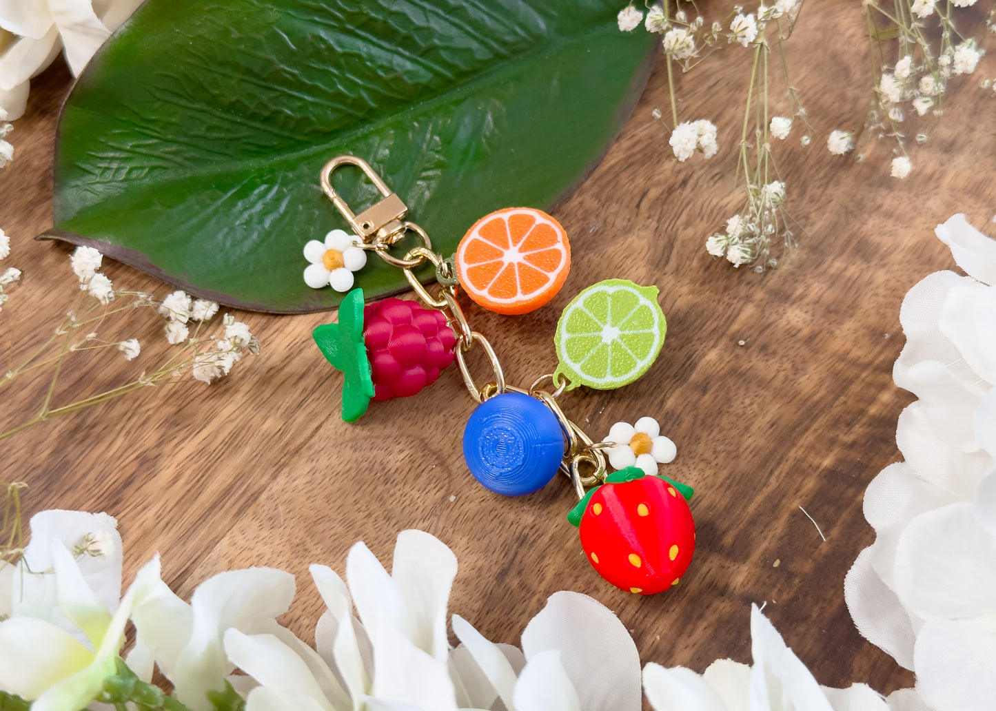 Fruit Dangle Bag Charm