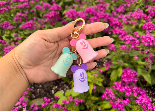 Pastel Ghosty Dangle Bag Charm