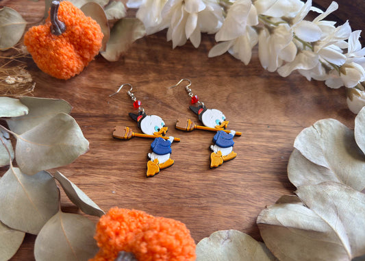 Witch Duck Earrings