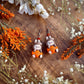 Halloween Labu Monster Earrings