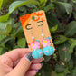 Pumpkin Lina Fox Earrings