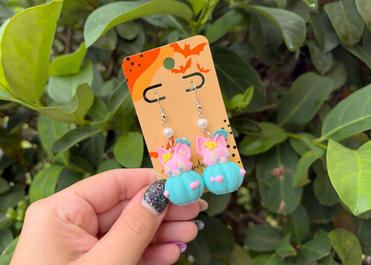 Pumpkin Lina Fox Earrings