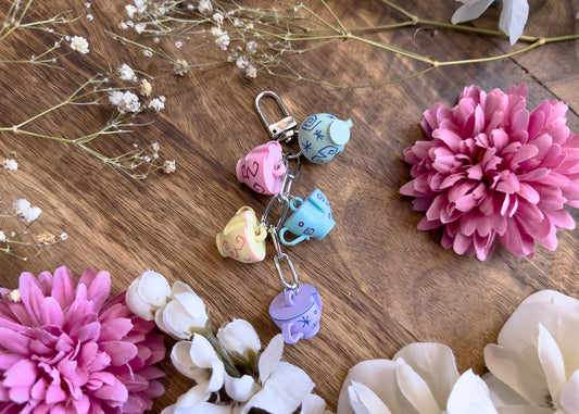 Teacup Dangle Bag Charm