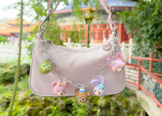 Bear Friends Bag Charm Chain
