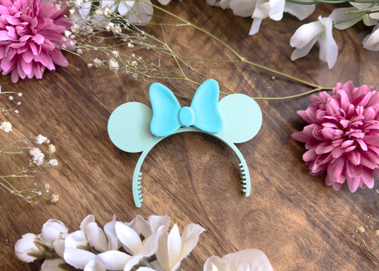 Teal Sage Bag Plush Ears
