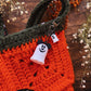 Ghost Mouse Dangle Bag Charm