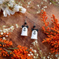 Ghost Mouse Earrings