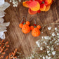 MINI Blinky Pumpkin Earrings