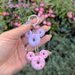 Mouse Donut Dangle Bag Charm