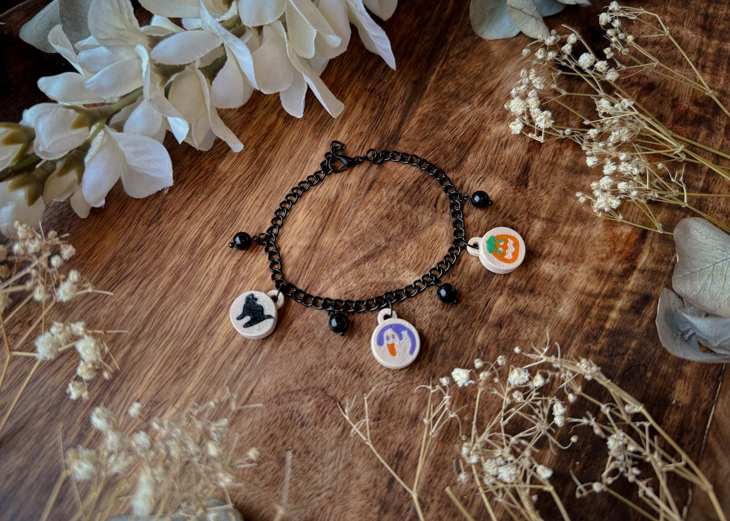 Halloween Cookie Charm Bracelet