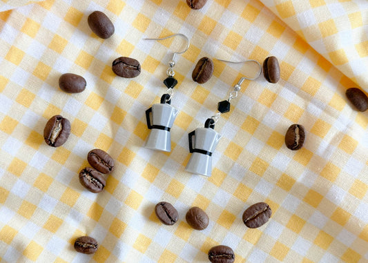 MINI Greca Coffee Maker Earrings