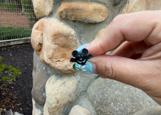 Bat Mouse Ring