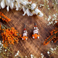 Halloween Labu Monster Earrings