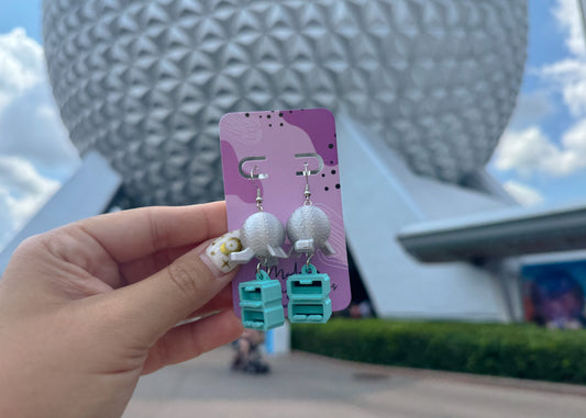 Spaceship Ride Earrings