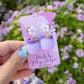 Purple Hunny Pot Earrings