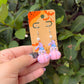 Pumpkin Stella Bunny Earrings