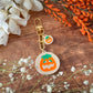 Pumpkin Cookie Dangle Bag Charm
