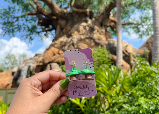 Animal Tree Earrings