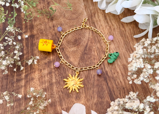 Punzie Charm Bracelet