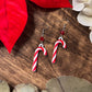 Candy Cane Earrings