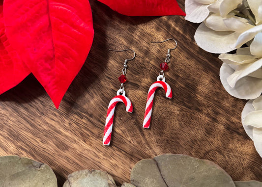 Candy Cane Earrings