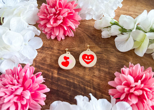 MINI Valentine Hearts Cookie MIX Earrings