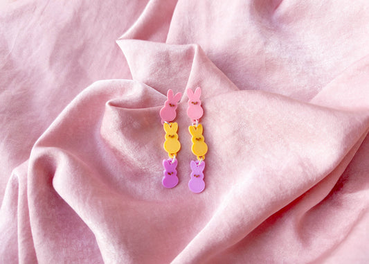 MINI Peep Dangle Earrings
