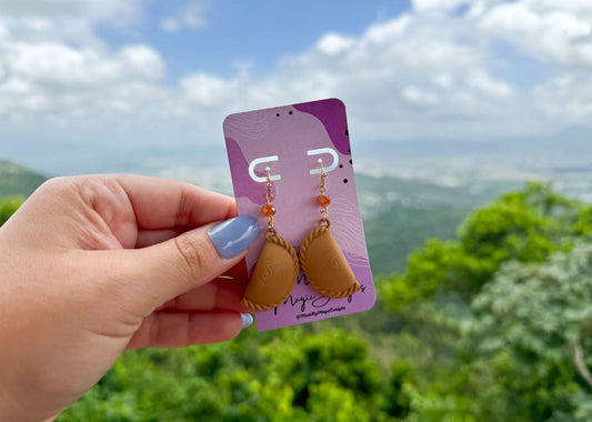 Empanada Earrings