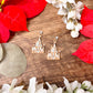 MINI Gingerbread Castle Earrings