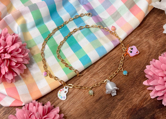 Art Festival Charm Necklace