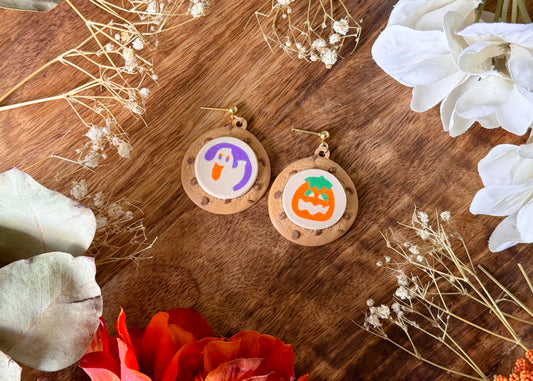 Halloween ChocoChip Cookie MIX Earrings