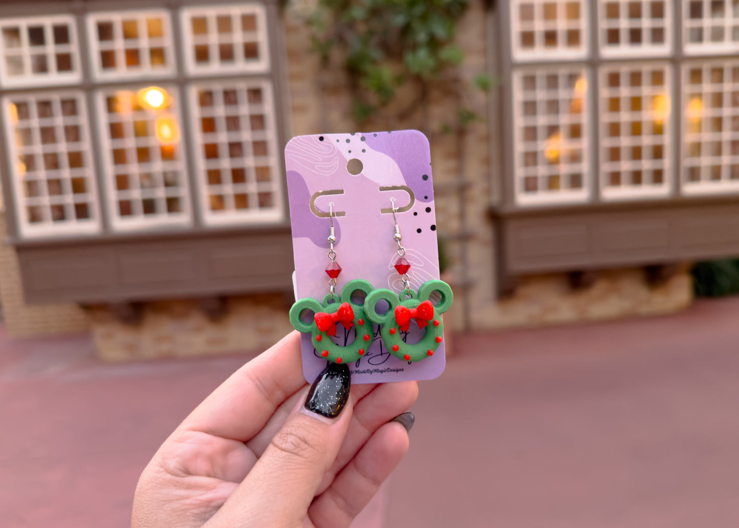 Mouse Wreath Earrings