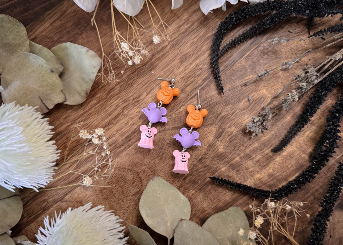 Teeny Pastel Boo to You Dangle Earrings