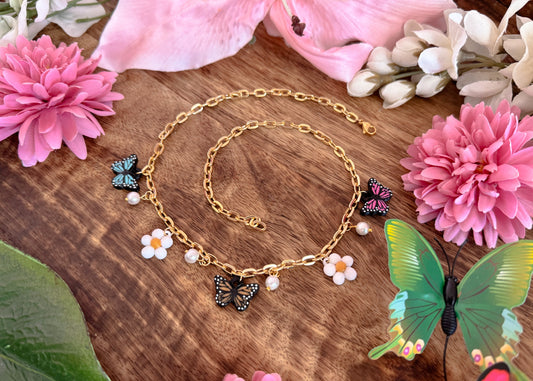 Butterfly Charm Necklace