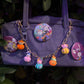 Pumpkin Bear Friends Bag Charm Chain