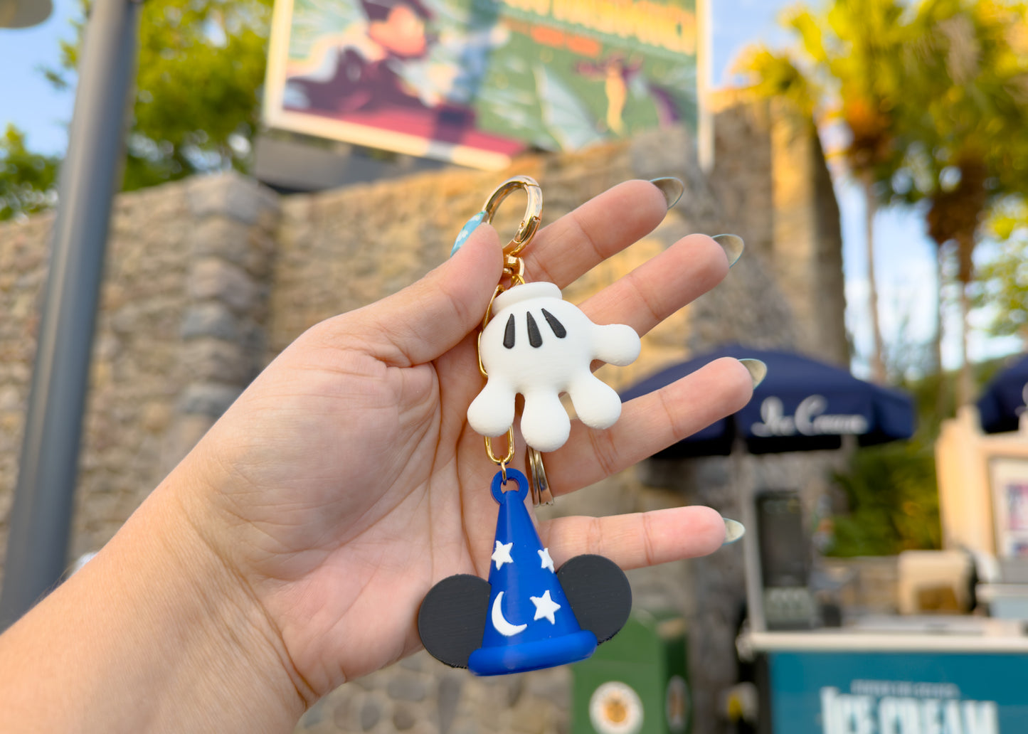 Sorcerer Mouse Dangle Bag Charm