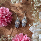 Sesame Labu Monster Earrings